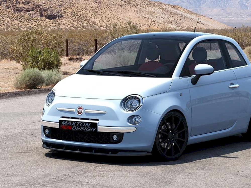 Front Splitter V.1 Fiat 500 Pre-facelift (2007-2014) - 2 