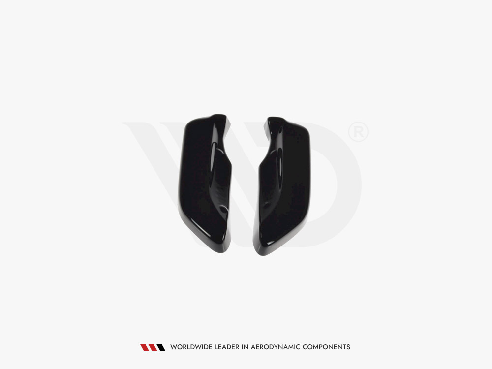 Rear Side Splitters Fiat 500 Pre-facelift (2007-2014) - Carbon Look - 4 