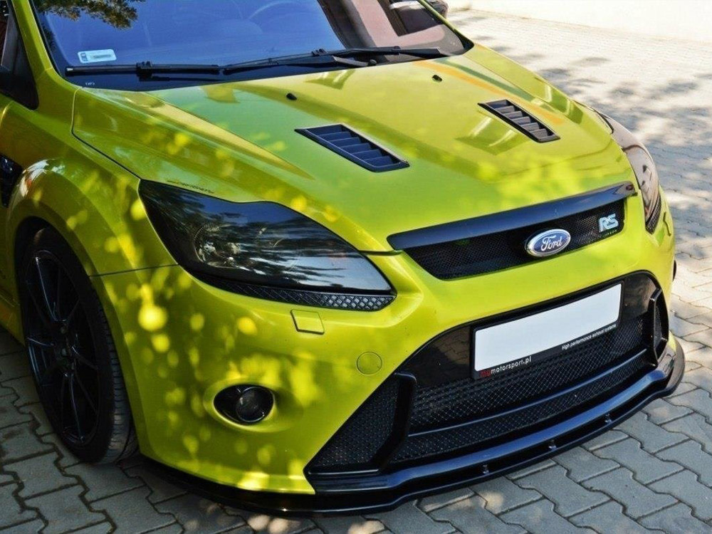 Front Splitter V.1 Ford Focus MK2 RS - Carbon Look - 3 