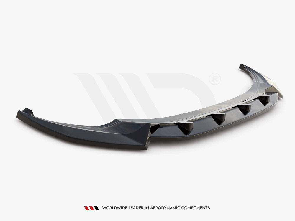 Front Splitter V.2 VW Tiguan R  / R-line MK2 Facelift (2020-) - 4 