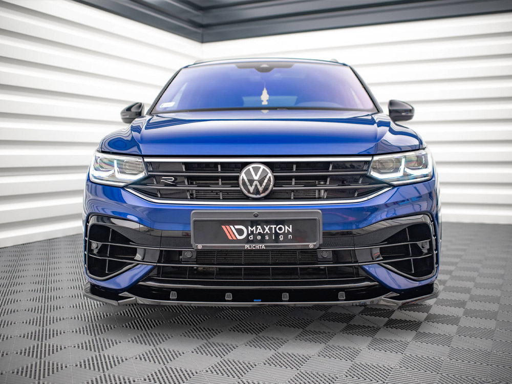 Front Splitter V.3 VW Tiguan R  / R-line MK2 Facelift (2020-) - 3 