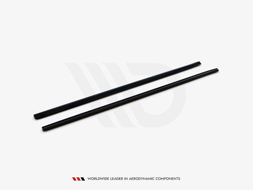 Side Skirts Splitters Skoda Octavia MK2 VRS Facelift  (2008-2013) - 4 