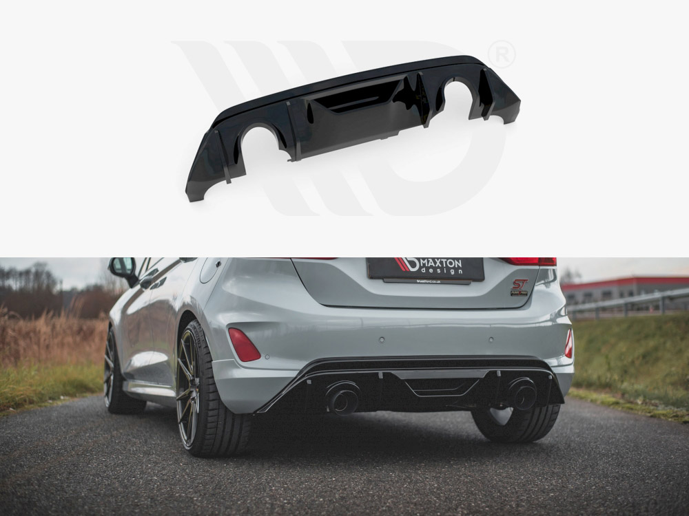 Rear Diffuser + Milltek Gpf/opf BACK Exhaust System - Ford Fiesta MK8 ST & MK8.5 ST (2018-2022) - 1 