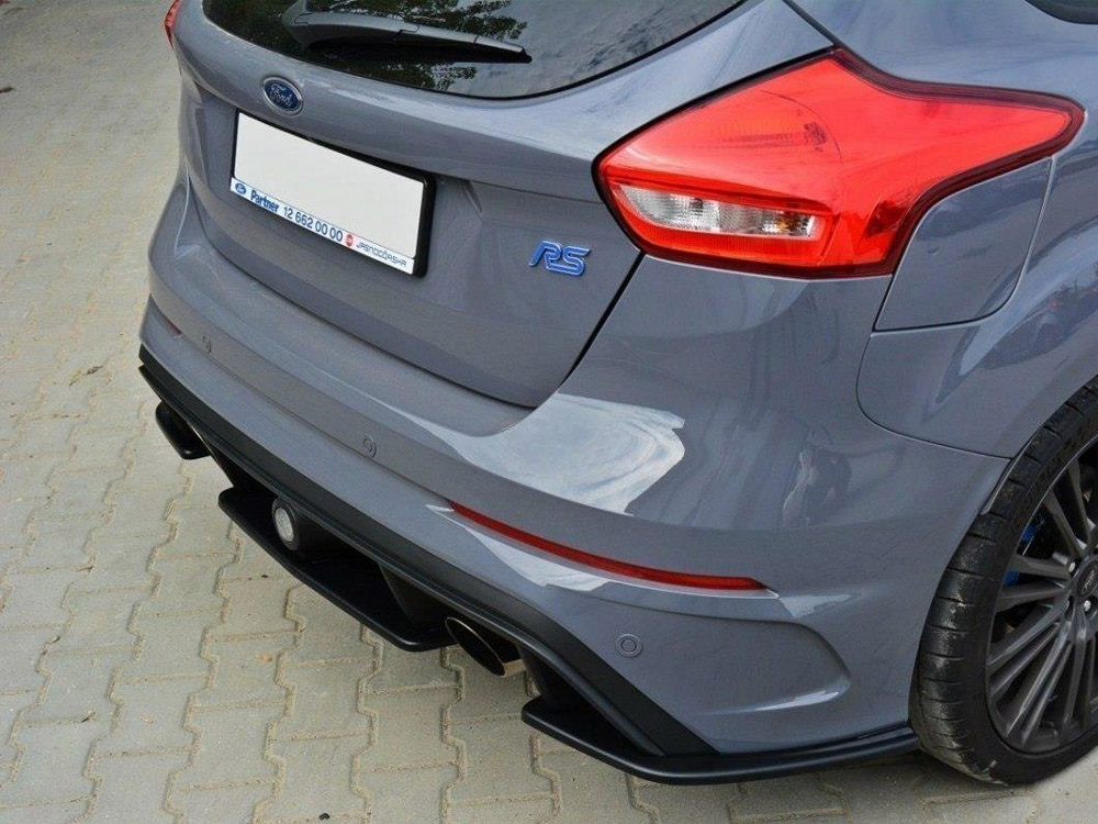 Rear Side Splitters Ford Focus RS Mk3 - Carbon Look - 2 