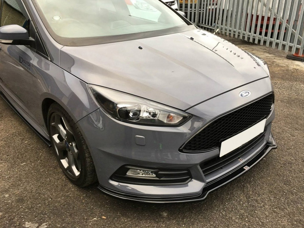 Bonnet Extension Ford Focus Mk3 / Mk3 Facelift ALL Version (2011-2018) - Textured - 4 