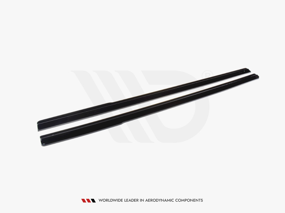 Side Skirts Diffusers Ford Fiesta MK6 ST (2004-2007) - Carbon Look - 3 