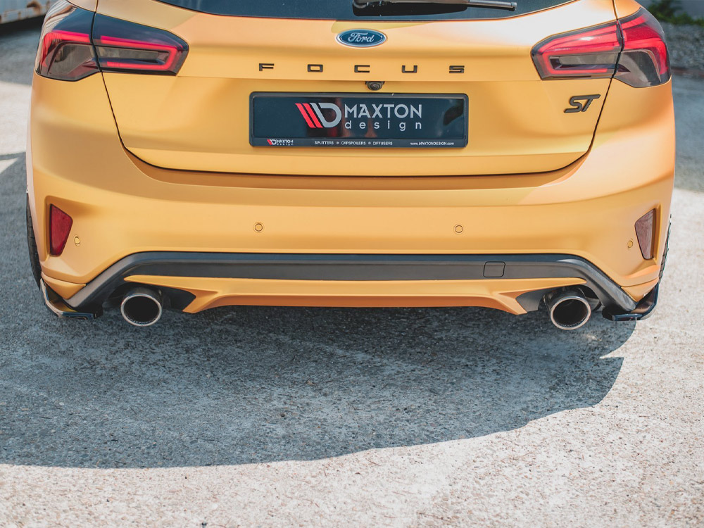 Rear Side Splitters V.2 Ford Focus Mk4 ST (2019-) - Textured - 3 