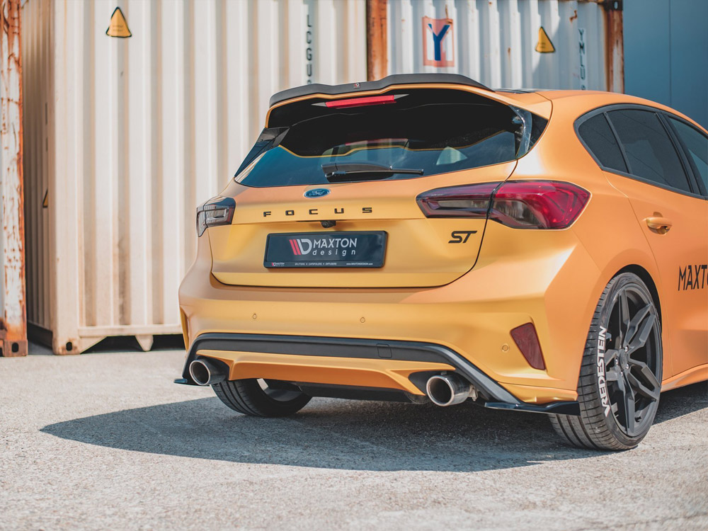 Rear Side Splitters V.2 Ford Focus Mk4 ST (2019-) - Textured - 2 