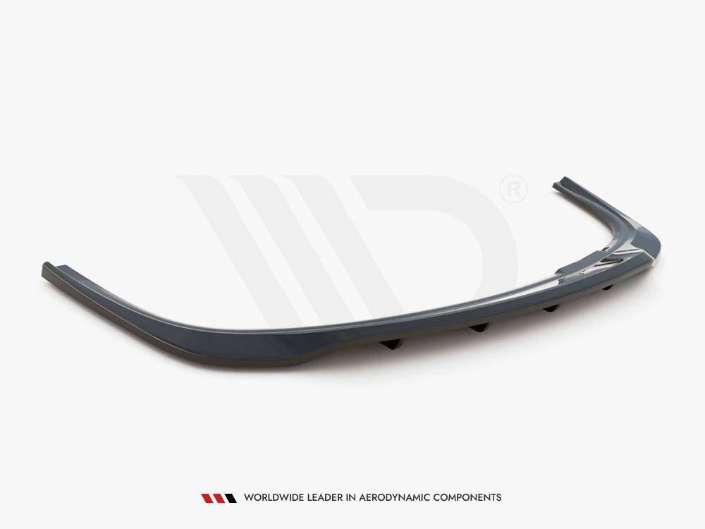 Central Rear Splitter (Vertical Bars) Skoda Fabia Estate Mk3 - 4 