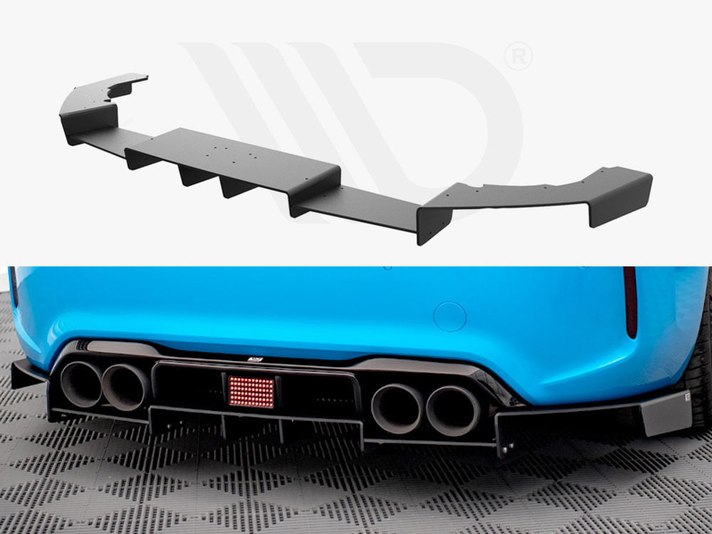 Rear Diffuser Racing Bmw M2 F87 (2016-2020) - 1 