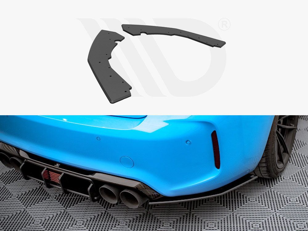 Street PRO Rear Side Splitters Bmw M2 F87 (2016-2020) - 1 