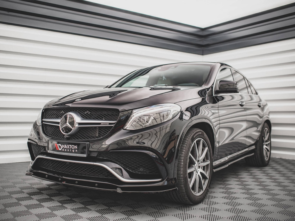 Front Splitter V.1 Mercedes GLE Coupe 63AMG C292 (2015-2019) - 2 