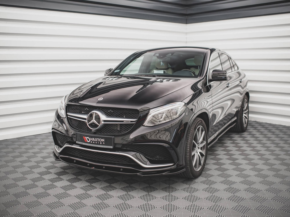 Front Splitter V.2 Mercedes GLE Coupe 63AMG C292 (2015-2019) - 2 