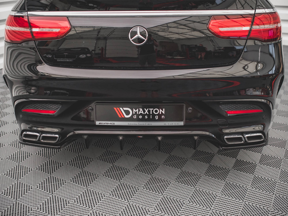 Rear Side Splitters V.1 Mercedes GLE Coupe 63AMG C292 (2015-2019) - 3 