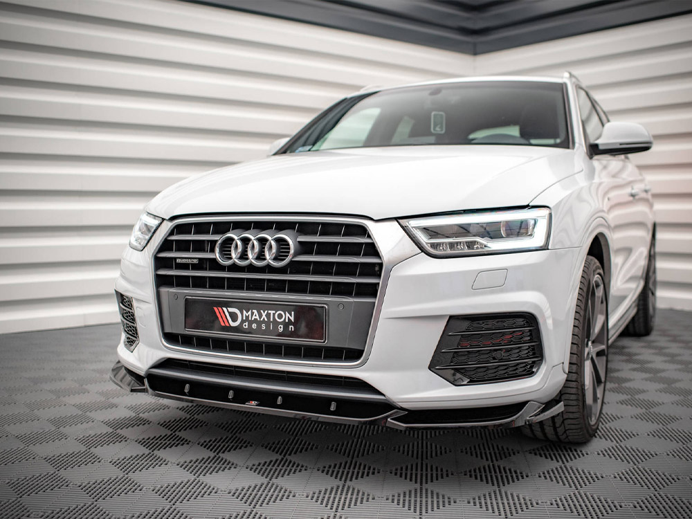 Front Splitter V.1 Audi Q3 Sport 8U Facelift - 2 