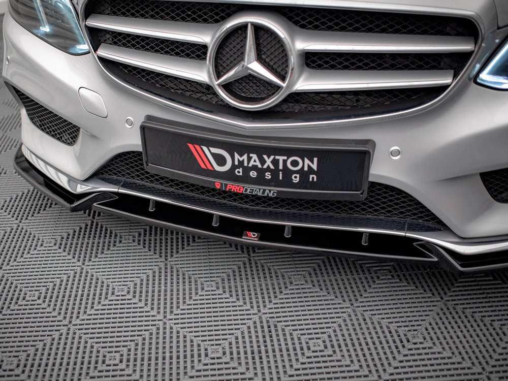 Front Splitter V.2 Mercedes E Amg-Line Sedan W212 Facelift (2012-2016) - 4 