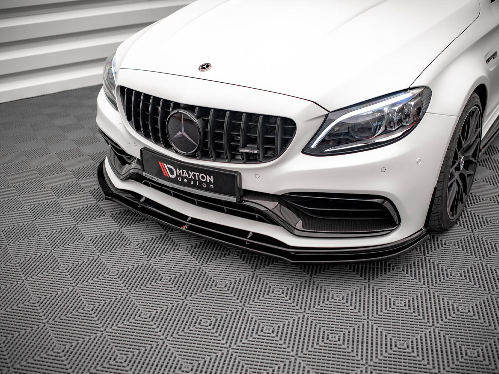 Front Splitter V.1 Mercedes-AMG C63 Coupe AMG Aero Pack C205 Facelift - 3 