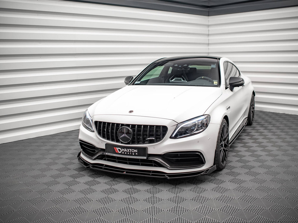 Front Splitter V.2 Mercedes-AMG C63 Coupe AMG Aero Pack C205 Facelift - 2 