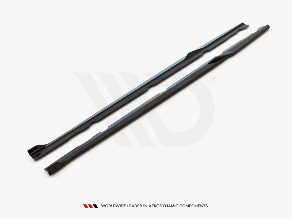 Side Skirts Diffusers V.2 Mercedes-AMG C 63AMG Coupe C205 Facelift - 4 