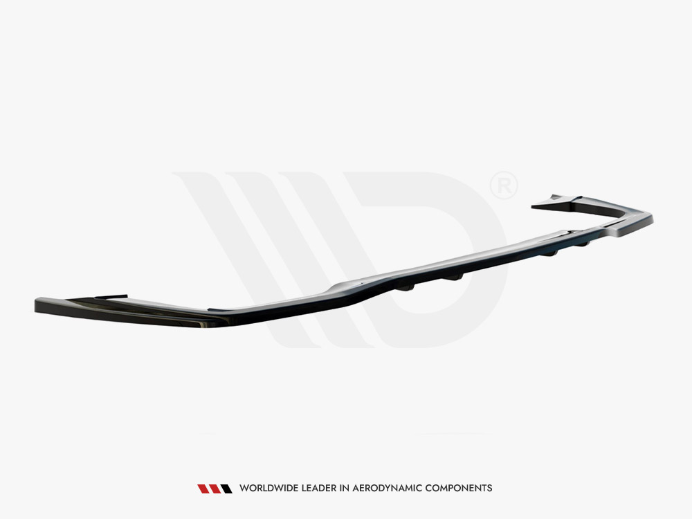 Rear Splitter (Vertical Bars) Mercedes-AMG C 63AMG Coupe AMG Aero Pack C205 Facelift - 4 