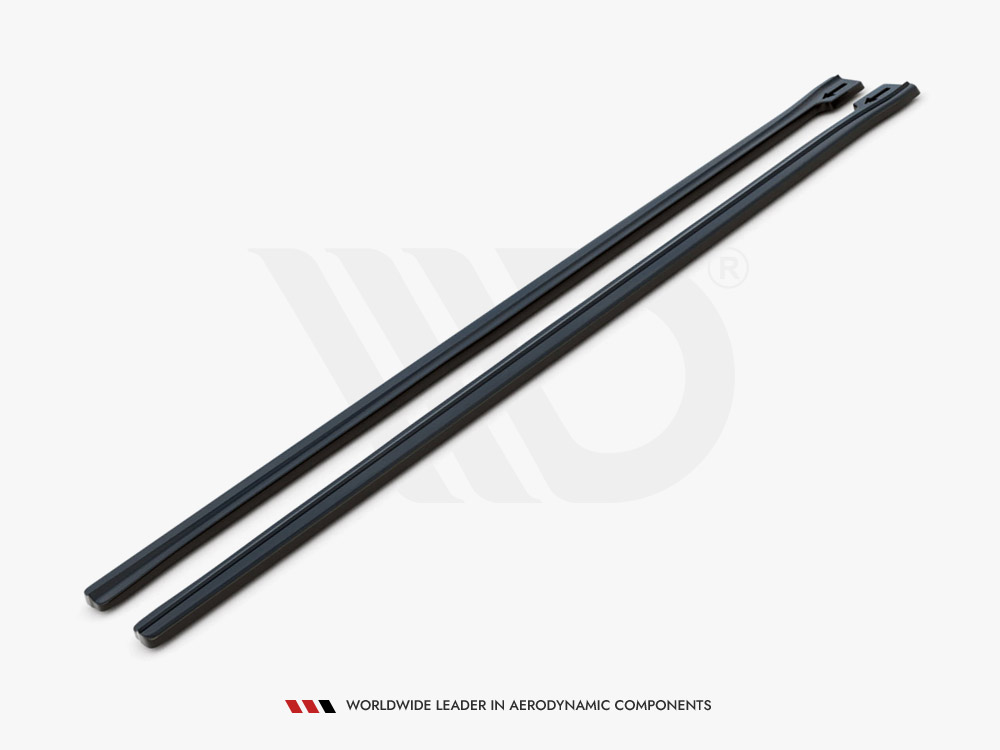 Side Skirts Diffusers Fiat 500 Abarth Mk1 Facelift (2016-UP) - 4 