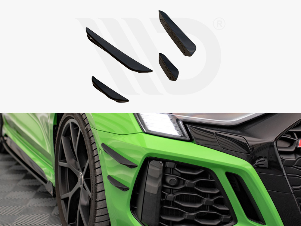 Front Bumper Wings (Canards) Audi RS3 8Y - 1 