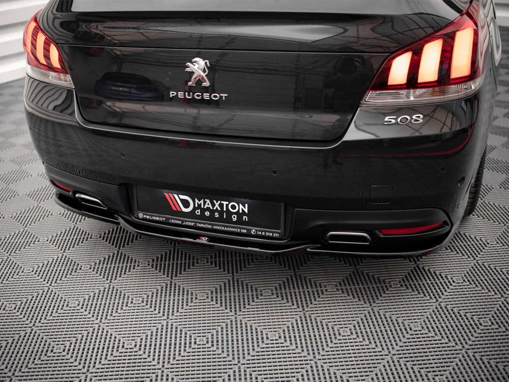 Central Rear Splitter Peugeot 508 GT Mk1 Facelift - 3 