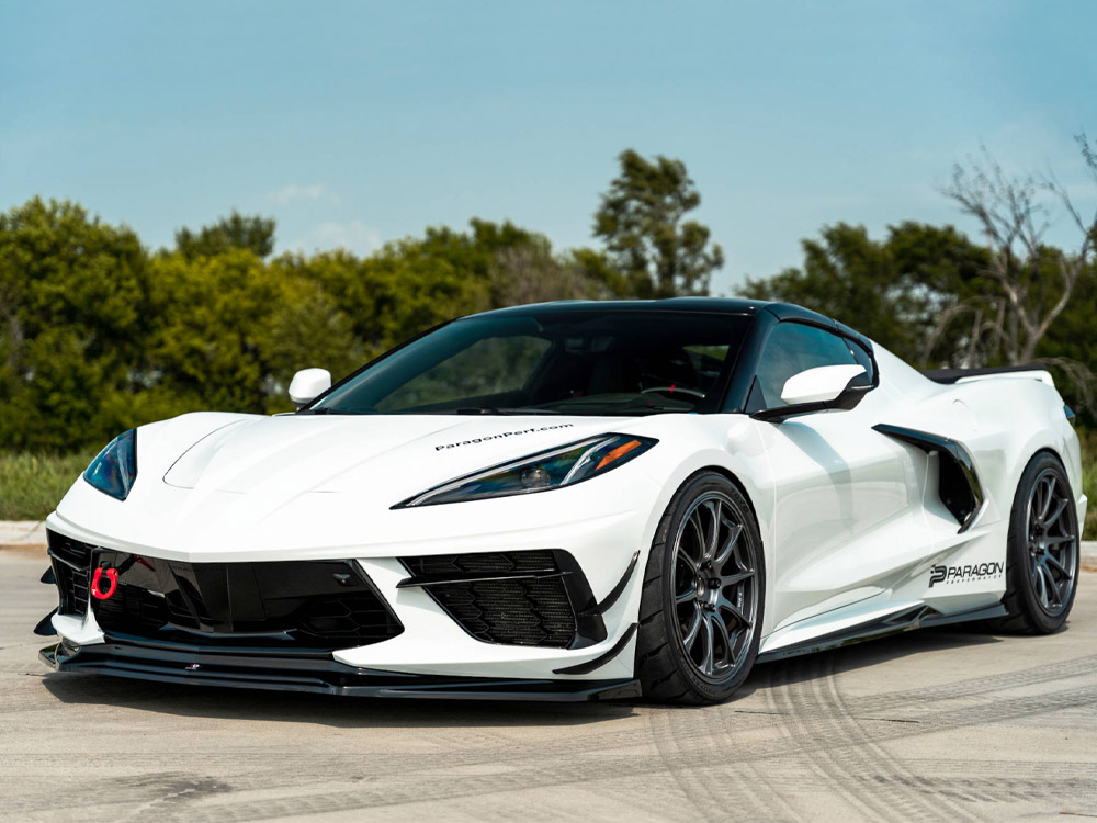 Front Splitter Chevrolet Corvette C8 (2020-) - 2 