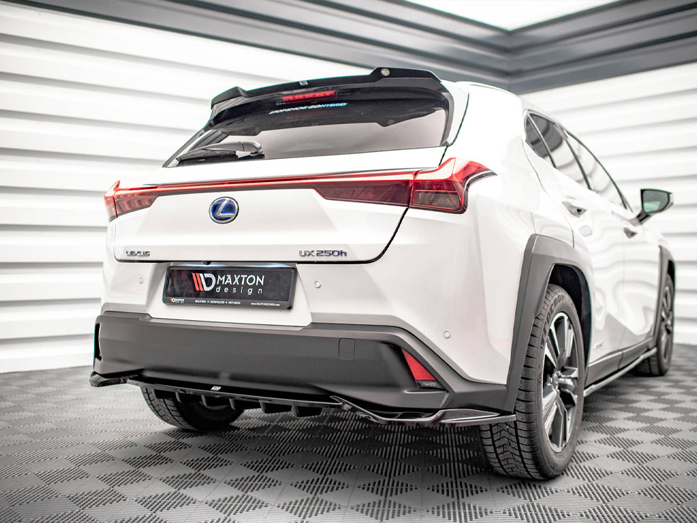 Rear Splitter (Vertical Bars) Lexus UX Mk1 - 2 