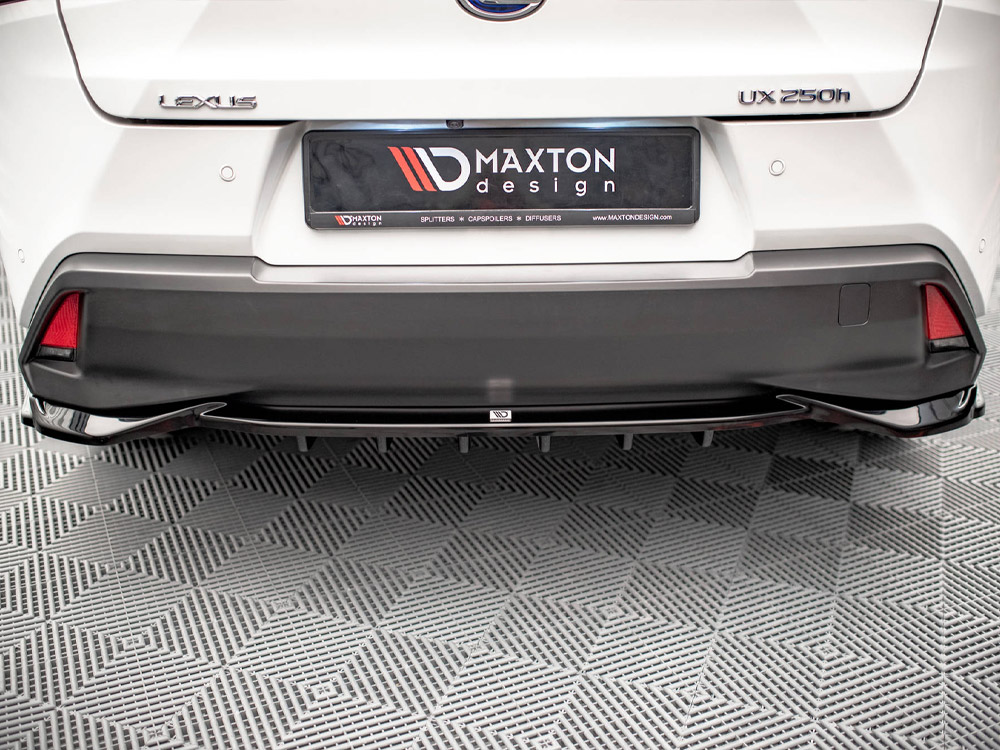 Rear Splitter (Vertical Bars) Lexus UX Mk1 - 3 