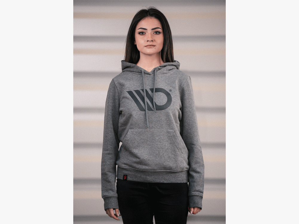 Classic Hoodie Womens Grey Maxton Design UK