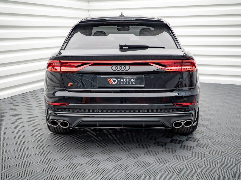 Central Rear Splitter (Vertical Bars) V.1 Audi SQ8 Mk1 - 2 