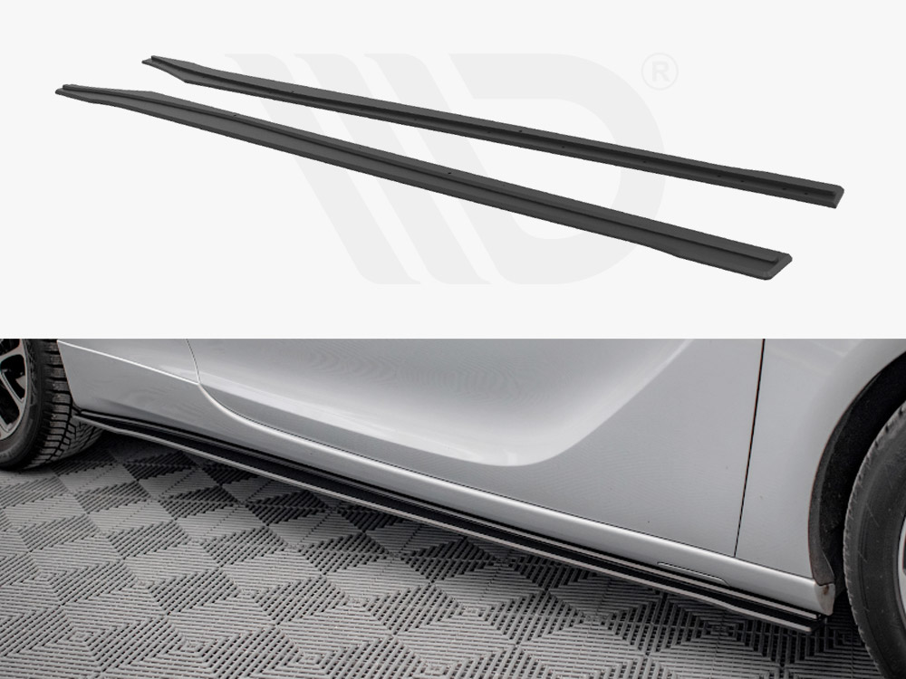 Street PRO Side Skirts Diffusers Opel Astra GTC Opc-line J (2011-2018 ...