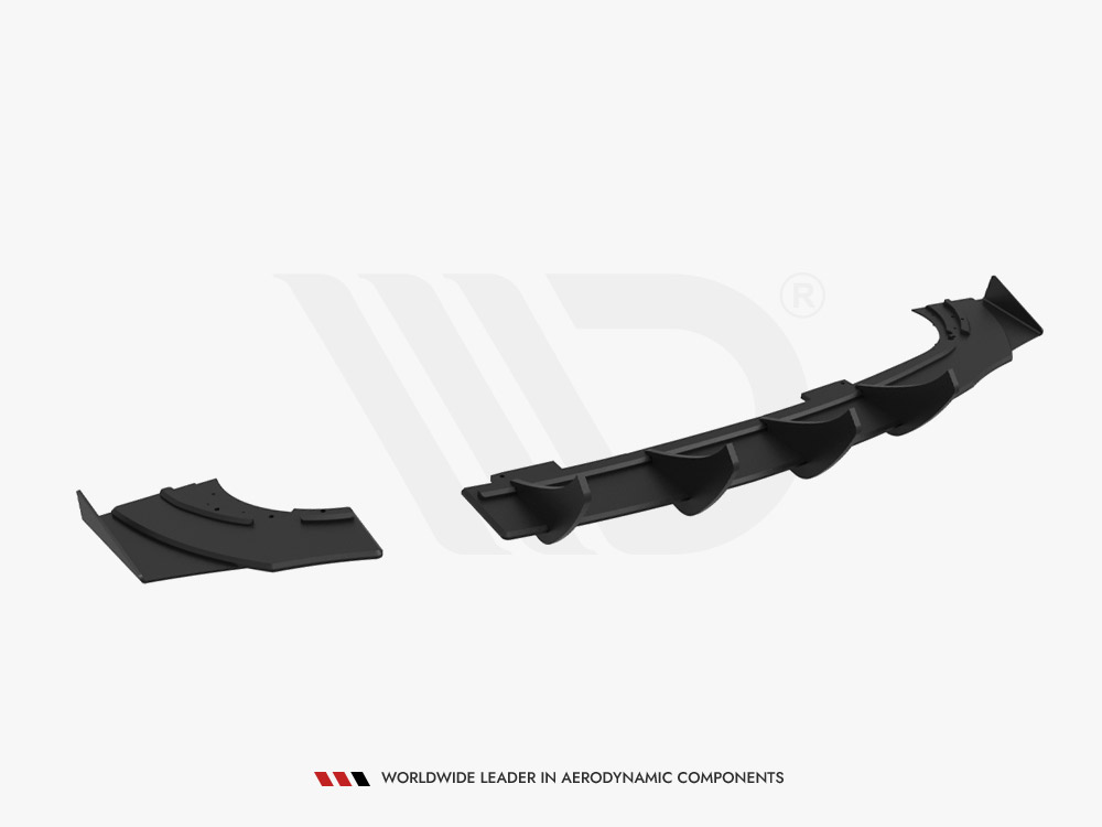 Street PRO Rear Valance + Flaps Opel Astra GTC OPC-Line J (2011-2018) - 7 