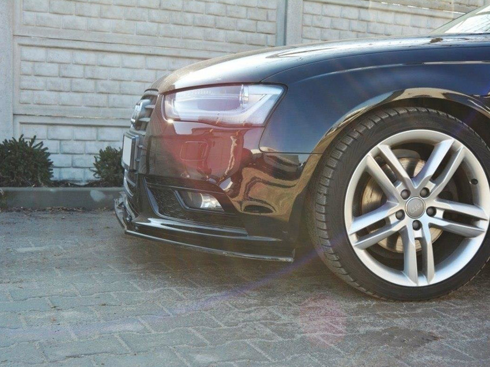 Front Splitter V.1 Audi A4 B8 Facelift - 4 