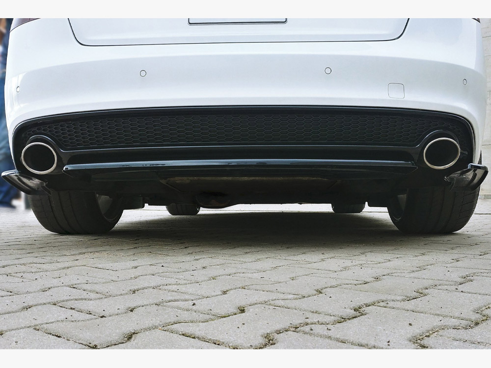 Central Rear Splitter Audi A5 S-line 8T FL Coupe / Sportback (2011-2016)  - 4 