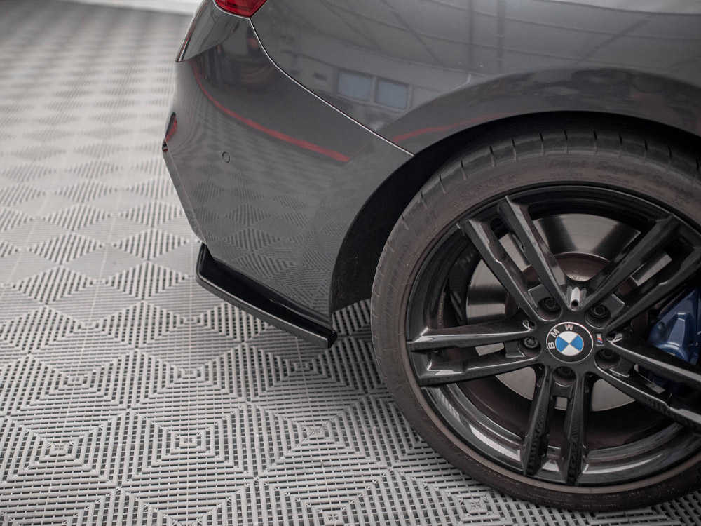 Rear Side Splitters V.3 BMW 1 F20 Facelift - Carbon Look - 4 