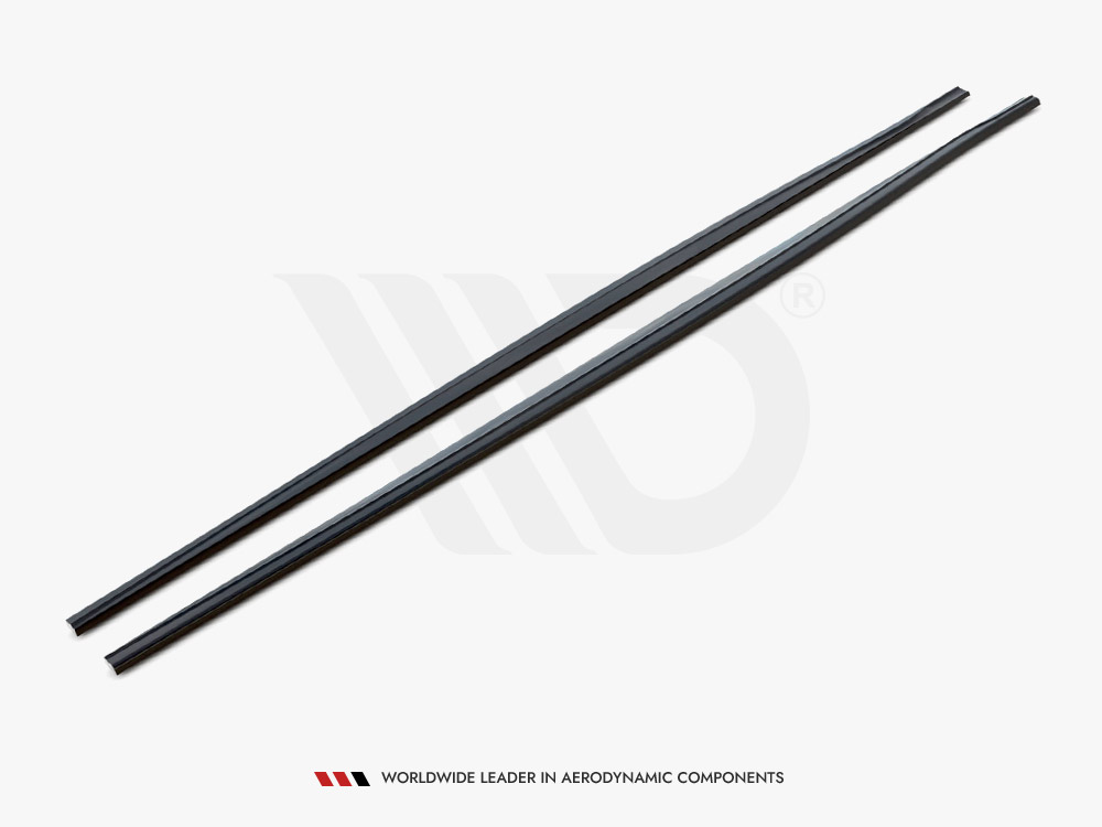 Side Skirts Diffusers V.1 BMW 1 F20 M135i / M140i / M-Pack - Textured - 5 