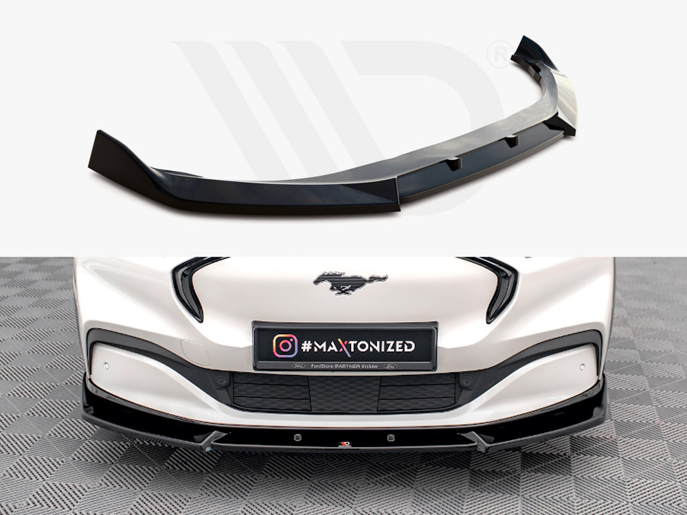 Front Splitter V.1 Ford Mustang Mach-e MK1 - 1 