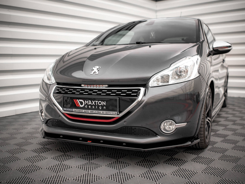 Front Splitter V.1 Peugeot 208 GTI MK1  - 2 