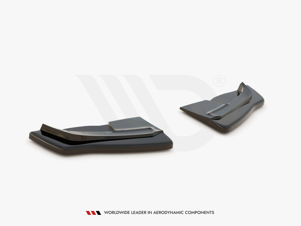 Rear Side Splitters Renault CLIO MK3 RS (2006-2009) - Textured - 4 