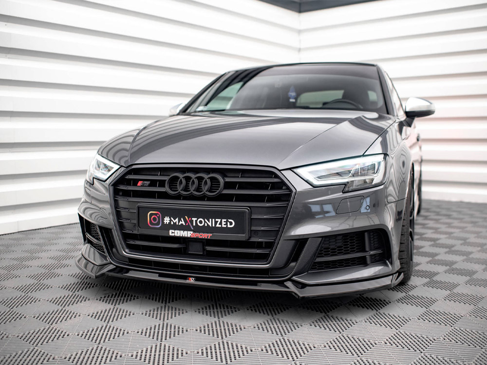 Front Splitter V.3 Audi S3 / A3 S-Line Sportback 8V Facelift - 2 