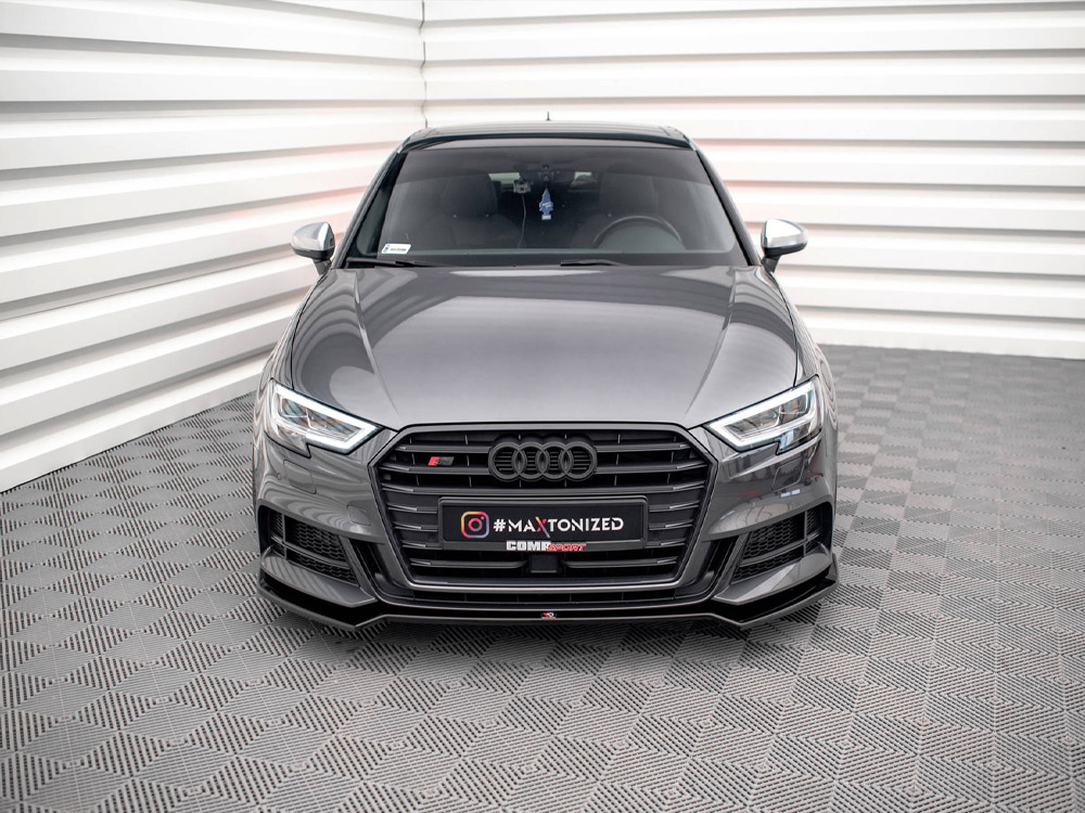 Reduced - Front Splitter V.2 Audi S3 / A3 S-Line Sportback 8V Facelift - 3 