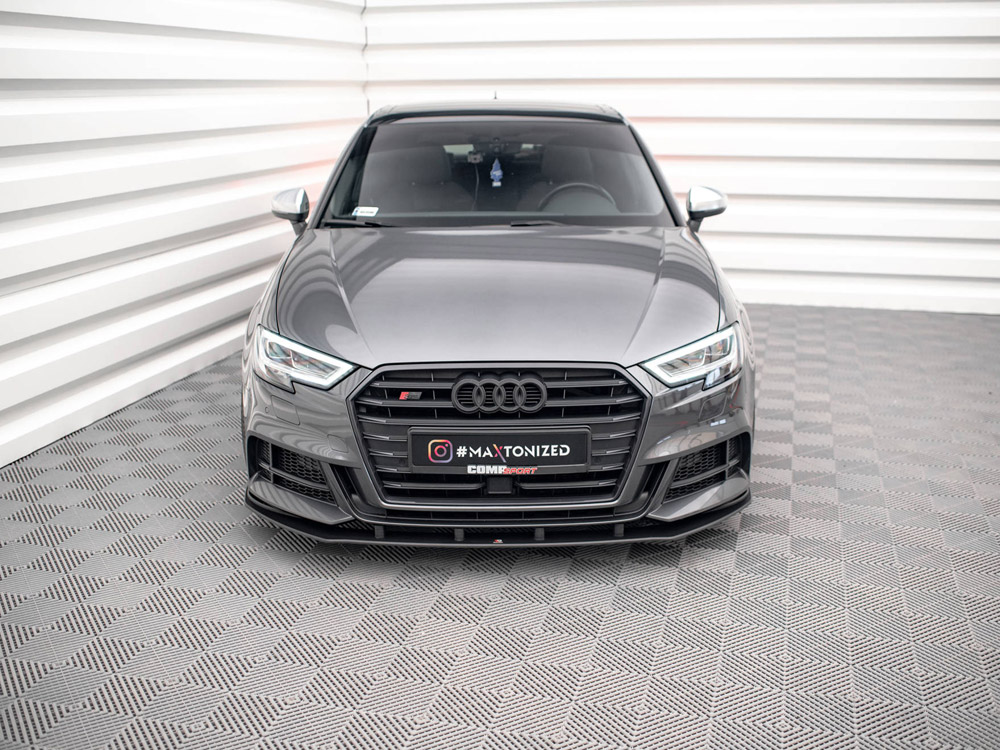 Street PRO Front Splitter Audi S3 / A3 S-Line Sportback 8V Facelift - 3 