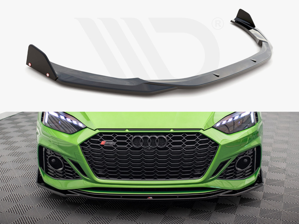 Front Splitter V.1 + Flaps Audi RS5 F5 Facelift - 1 