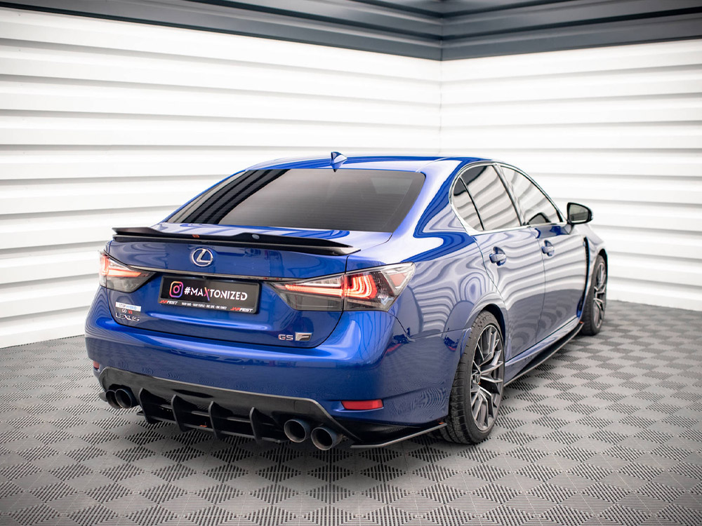 Street PRO Rear Side Splitters Lexus GS F Mk4 Facelift - 2 