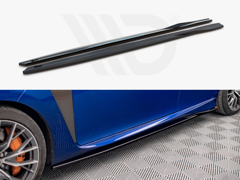 Side Skirts Diffusers Lexus GS F Mk4 Facelift - 1 