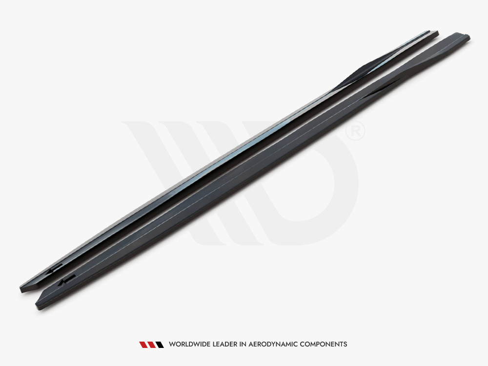 Side Skirts Diffusers Lexus GS F Mk4 Facelift - 5 