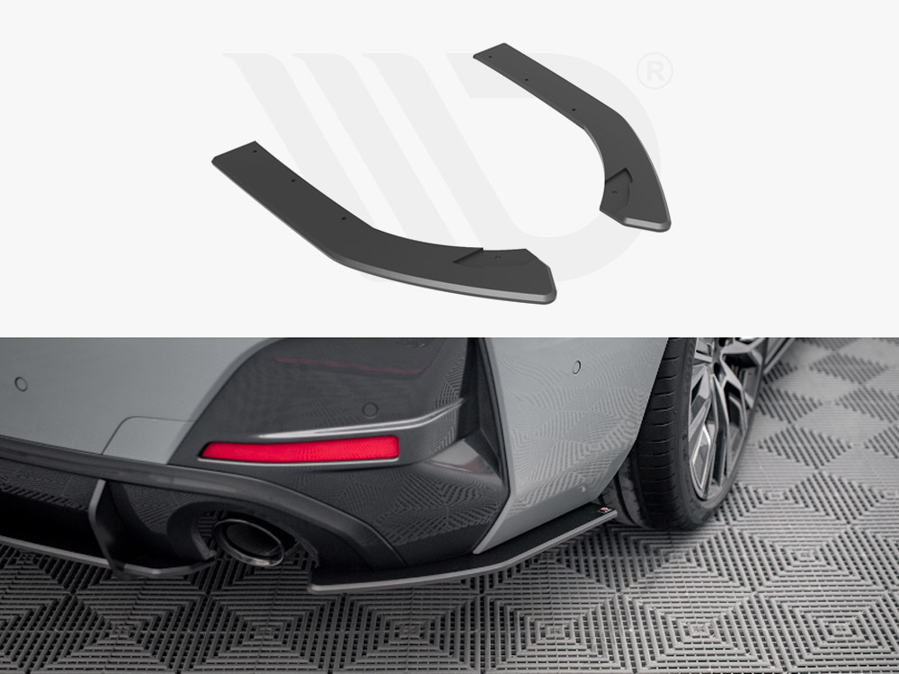 Street PRO Rear Side Splitters BMW 4 Gran Coupe M-Pack G26 - 1 