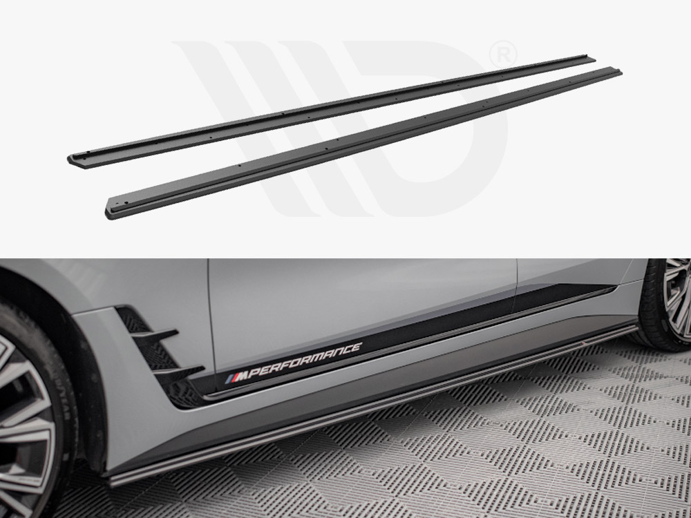 Street PRO Side Skirts Diffusers BMW 4 Gran Coupe M-Pack G26 - 1 